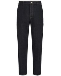 Brunello Cucinelli - No-Fade Denim Iconic Fit Trousers - Lyst