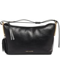 Marc Jacobs - Logo-Print Leather Shoulder Bag - Lyst