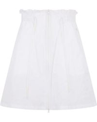 Valentino Garavani - Ruffled Mini Skirt - Lyst