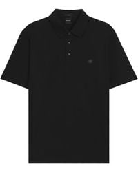 BOSS - Polo Con Applicazione Logo - Lyst