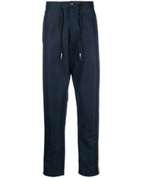 Roberto Cavalli - Side-Stripe Drawstring Track Pants - Lyst