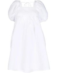 Cecilie Bahnsen - Tilde Kleid Mit Puffärmeln - Lyst
