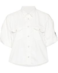 Sacai - Chemise en coton à poches à rabat - Lyst