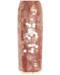 16Arlington - Dia Sequinned Midi Skirt - Lyst