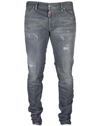 DSquared² - Jeans Met Gerafeld Effect - Lyst