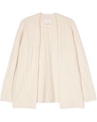 Lauren Manoogian - Terry-cloth Ribbed Cardigan - Lyst