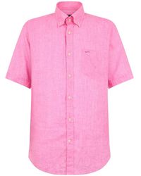 Paul & Shark - Short-Sleeve Chest-Pocket Shirt - Lyst