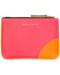 COMME DES GARÇONS PLAY - Portafoglio Con Zip - Lyst