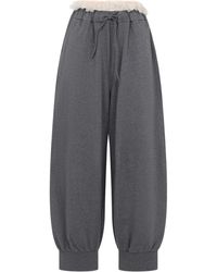 Simone Rocha - Jogginghose mit gerüschter Taille - Lyst