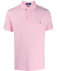Polo Ralph Lauren - And Slim-Fit Pique Polo Shirt - Lyst