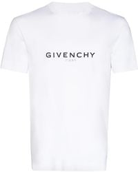 Givenchy - T-shirt oversize en coton a logo - Lyst