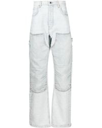Amiri - Jacquard Straight-Leg Carpenter Jeans - Lyst