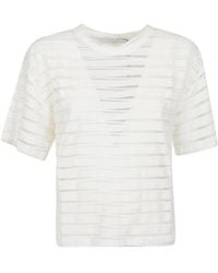 IRO - Striped T-Shirt - Lyst