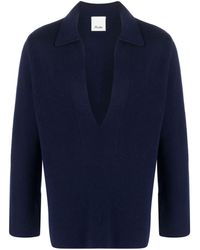 Allude - Pullover mit V-Ausschnitt - Lyst