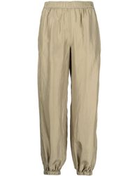 Semicouture - Pantalones capri con cinturilla elástica - Lyst