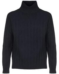 Roberto Collina - Ribbed-Knit Roll-Neck Sweater - Lyst