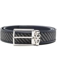 Ferragamo - Ceinture En Cuir Tressé - Lyst