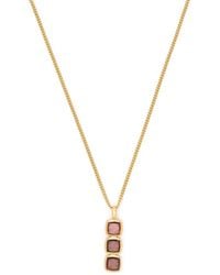 Tom Wood - Mini Cushion Pendant Necklace - Lyst