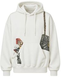 Doublet - Sudadera Con Capucha Y Bordado Trompe L'Oeil - Lyst