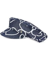 Maison Michel - Peneloppe Patterned Hat - Lyst