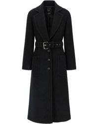 Pinko - Abrigo Cerfoglio Con Cinturón - Lyst
