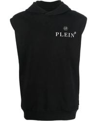 Philipp Plein - Hexagon Logo-Print Hoodie - Lyst