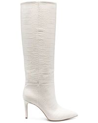 Paris Texas - 105mm Embossed Leather Knee-high Boots - Lyst