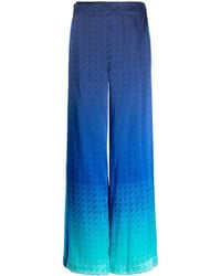 Casablanca - Morning City View Silk Trousers - Lyst