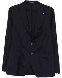 Tagliatore - Two-Button Patch-Pocket Blazer - Lyst