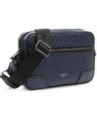 Lancel - Charlie Embossed Leather Camera Bag - Lyst