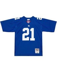 Mitchell & Ness - Nfl Dark "Giants 2005 Tiki Barber" Jersey - Lyst