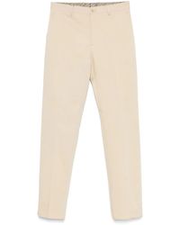Etro - Gabardine Trousers - Lyst