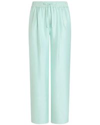 Dolce & Gabbana - Silk Twill Jogging Trousers - Lyst
