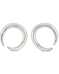 Dinny Hall - Toro Horn-Circle Earrings - Lyst