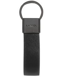 Lancel - Dragonne Leather Keyring - Lyst
