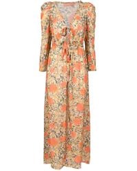 Clube Bossa - Robe Darina Longue À Fleurs - Lyst