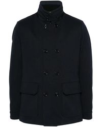 Moorer - Gefütterte Jacke Mit Layering-Detail - Lyst