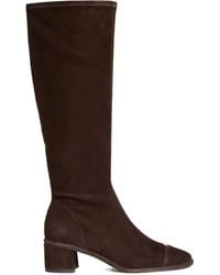 Tory Burch - 55Mm Cap-Toe Knee-High Boots - Lyst