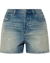 DIESEL - De-Jiro Denim Shorts - Lyst