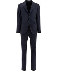 Tagliatore - ストライプ ウールスーツ - Lyst