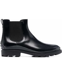 Tod's - Leather Ankle Boots - Lyst