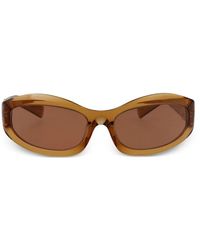 Miu Miu - シールドサングラス - Lyst