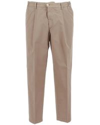 Briglia 1949 - Pleated Straight Trousers - Lyst