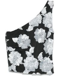 ROTATE BIRGER CHRISTENSEN - Flower Mesh Top - Lyst