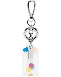 Maison Margiela - Double Tag Confetti-Print Keyring - Lyst