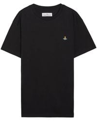 Vivienne Westwood - Orb-Embroidered T-Shirt - Lyst