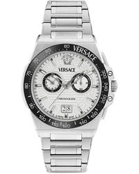 Versace - Greca Reaction 43Mm Watch - Lyst