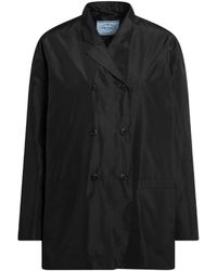 Prada - Chaqueta Con Doble Botonadura - Lyst