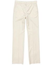 Acne Studios - Wool Pinstripe Trousers - Lyst