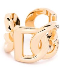 Dolce & Gabbana - Dgロゴ オープンリング - Lyst